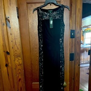 Full length Ralph Lauren size 8 formal gown. NWT